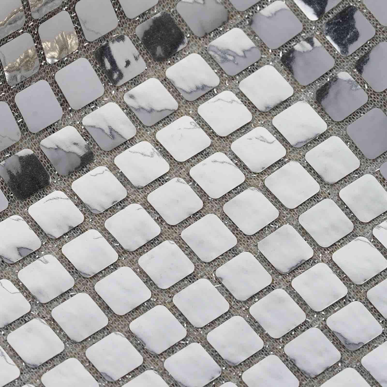 35"x10 Yards Silver Metallic Foil Disco Ball Mirror Fabric By The Bolt, DIY Craft Fabric Roll - Linen Luxes