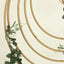 36" Gold Heavy Duty Metal Hoop Wreath, Floral Hoop - Linen Luxes