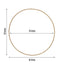 36" Gold Heavy Duty Metal Hoop Wreath, Floral Hoop - Linen Luxes