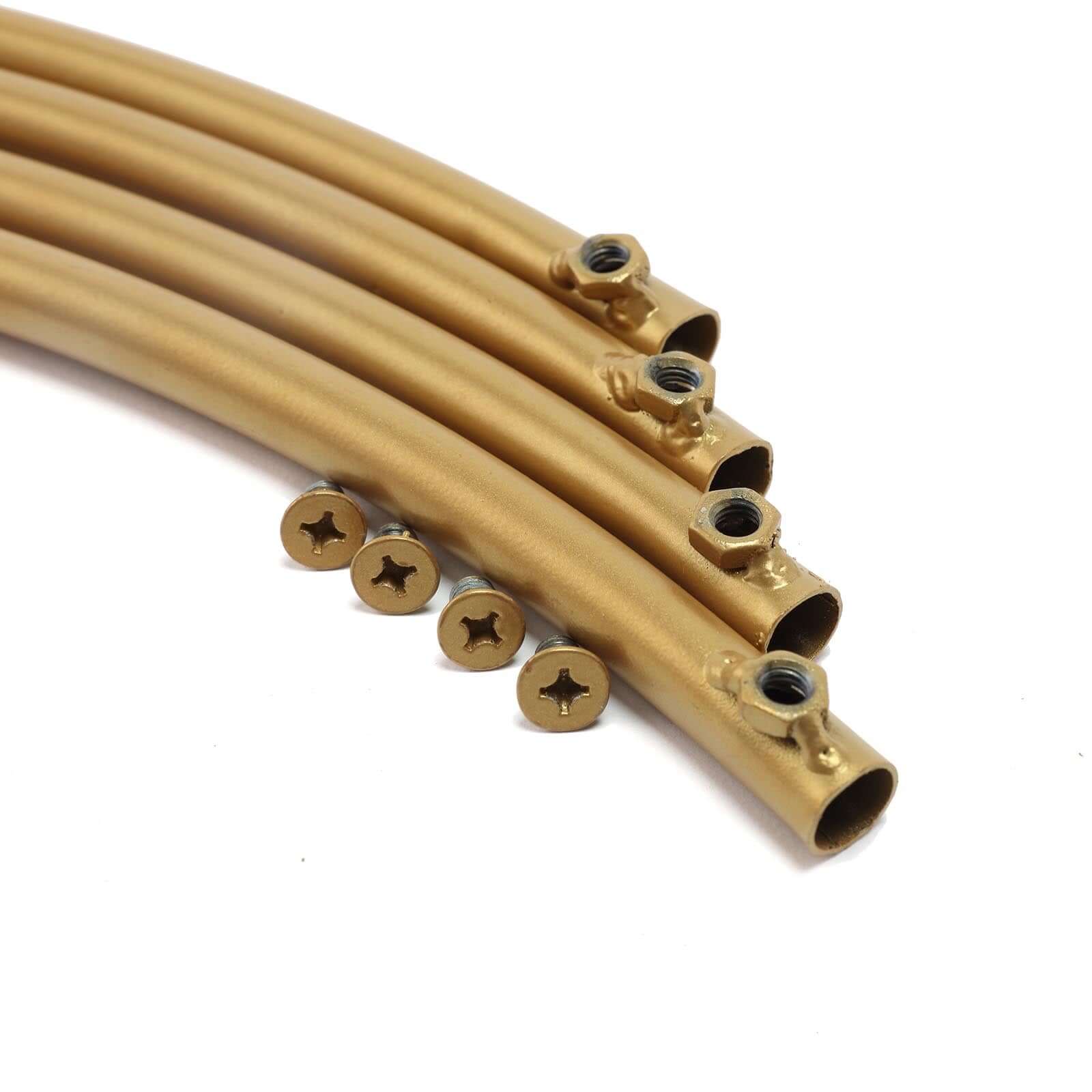 36" Gold Heavy Duty Metal Hoop Wreath, Floral Hoop - Linen Luxes