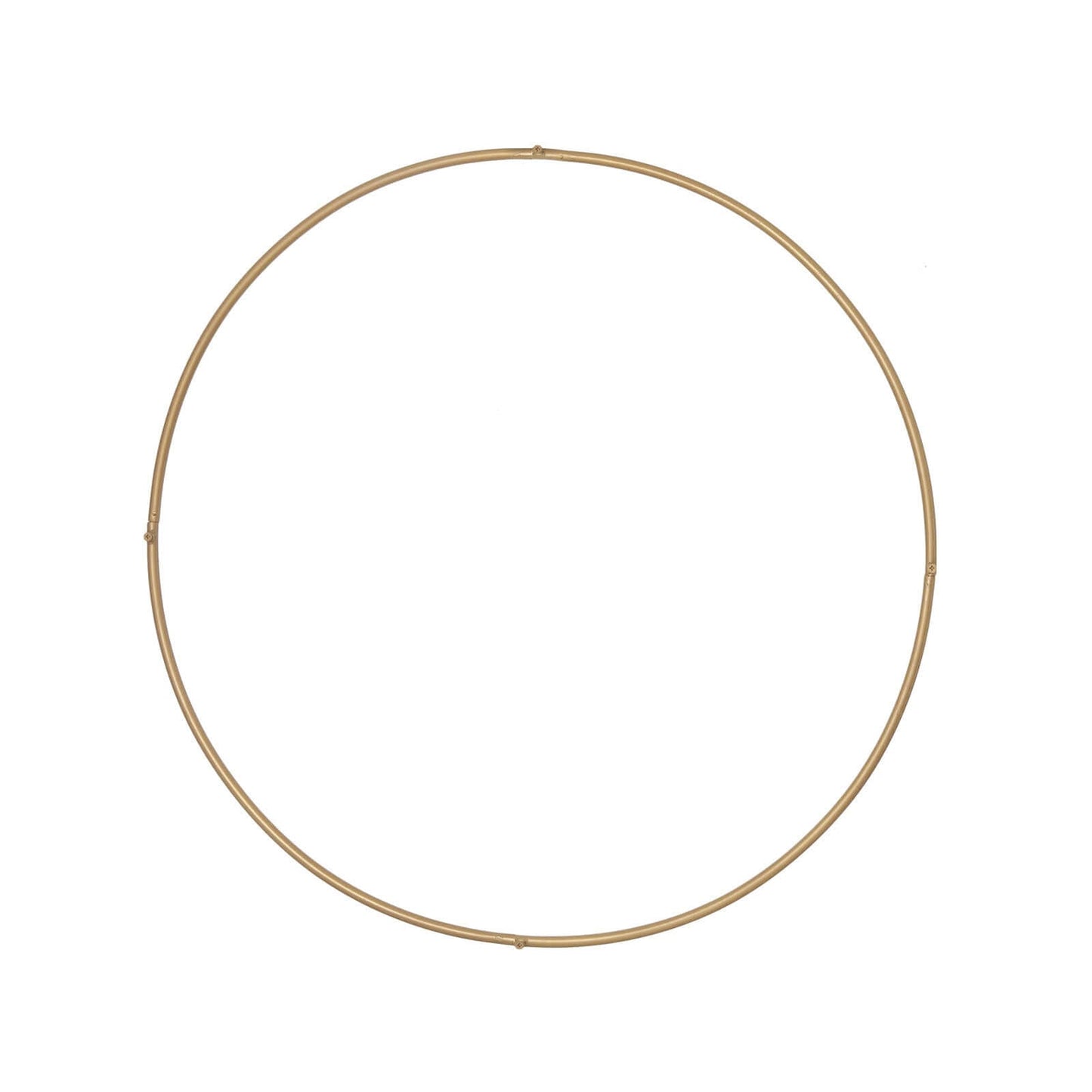 36" Gold Heavy Duty Metal Hoop Wreath, Floral Hoop - Linen Luxes