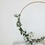 36" Gold Heavy Duty Metal Hoop Wreath, Floral Hoop - Linen Luxes