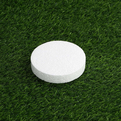 36 Pack 4" White StyroFoam Disc, DIY Polystyrene Foam Craft Supplies - Linen Luxes