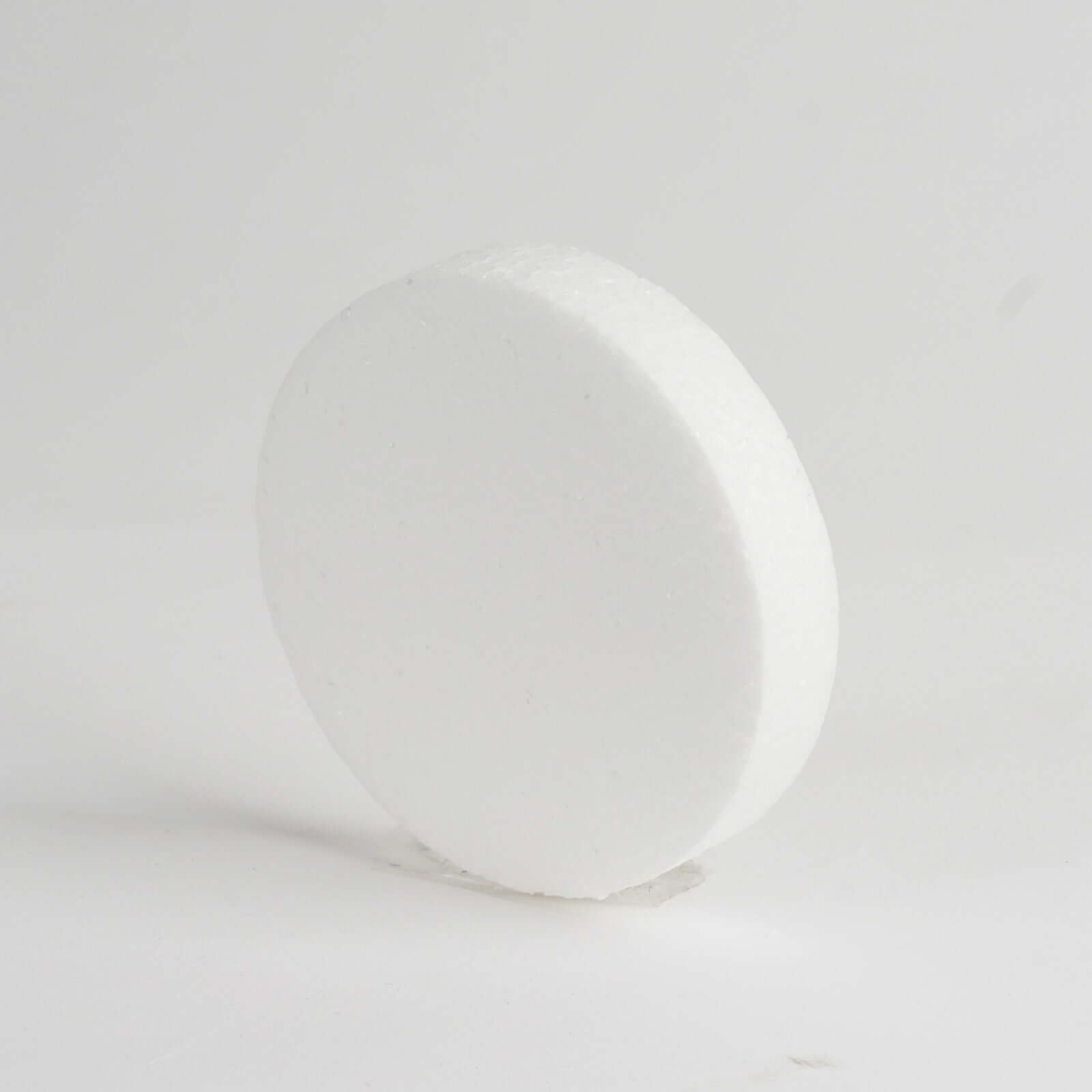 36 Pack 4" White StyroFoam Disc, DIY Polystyrene Foam Craft Supplies - Linen Luxes