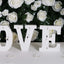 3D Marquee Letter "V" Warm White 5 LED Lights Gold - Chic Light - Up Decor for Events 6" - Linen Luxes
