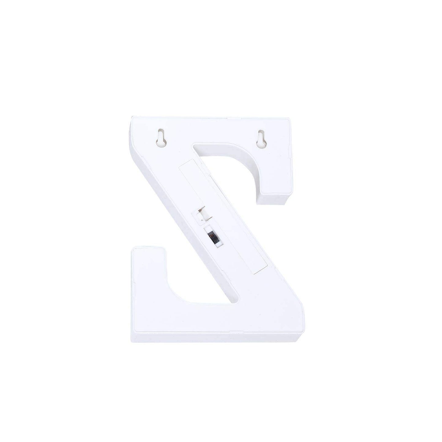 3D Marquee Letter "Z" Warm White 7 LED Lights Gold - Chic Light - Up Decor for Events 6" - Linen Luxes