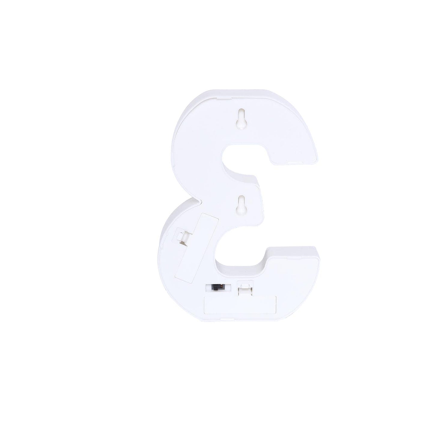 3D Marquee Number "3" Warm White 5 LED Lights Gold - Stylish Light - Up Accent for Events 6" - Linen Luxes