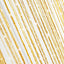 3ftx8ft Gold Silk Tassel String Curtains, Decorative Room Divider Panels - Linen Luxes