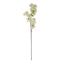 4 Bushes 40" Tall Cream Artificial Silk Cherry Blossom Flowers, Branches - Linen Luxes