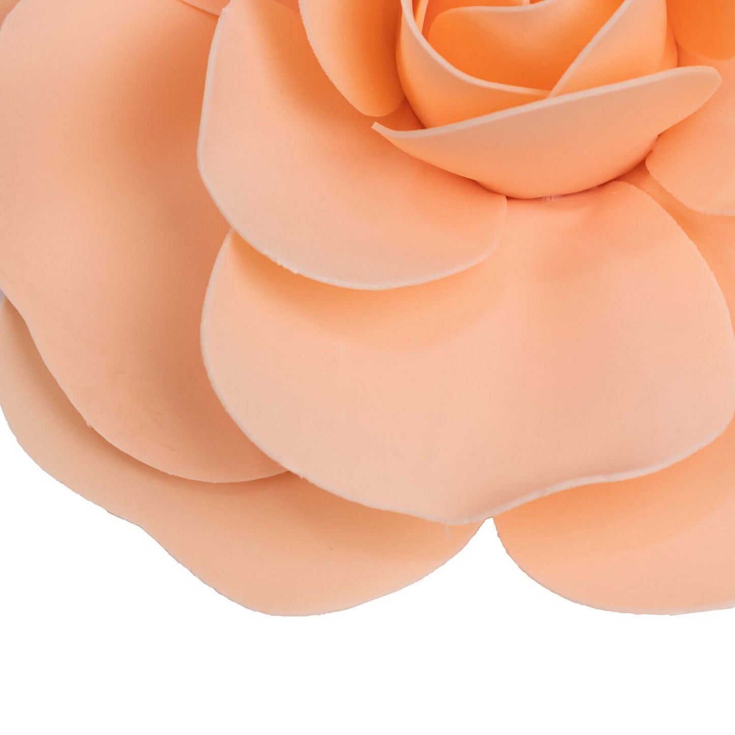 4 Pack 12" Large Blush Real Touch Artificial Foam DIY Craft Roses - Linen Luxes