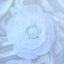 4 Pack 12" Large White Real Touch Artificial Foam DIY Craft Roses - Linen Luxes
