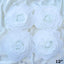 4 Pack 12" Large White Real Touch Artificial Foam DIY Craft Roses - Linen Luxes
