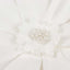4 Pack 12" White Life - Like Soft Foam Craft Dahlia Flower Heads - Linen Luxes