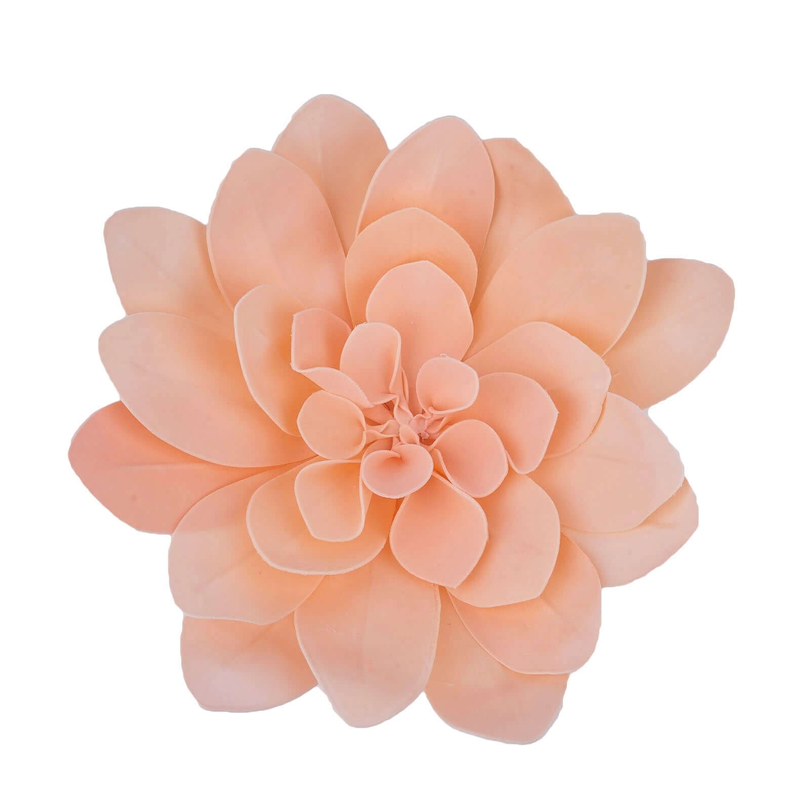 4 Pack 16" Blush Real - Like Soft Foam Craft Daisy Flower Heads - Linen Luxes
