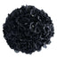4 Pack 7" Black Artificial Silk Hydrangea Kissing Flower Balls - Linen Luxes