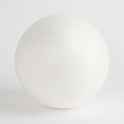 4 Pack 8â€ White StyroFoam Foam Balls For Arts, Crafts and DIY - Linen Luxes