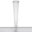 4 - Pack Glass Trumpet Vases Clear - Durable Design for Chic Event Displays 28" - Linen Luxes