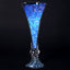 4 - Pack Glass Trumpet Vases Crystal Ball Design Clear - Stylish Floral Table Centerpieces for Events 18" - Linen Luxes