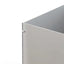 40" Floor Standing Silver Mirror Finish Acrylic Display Box, Pedestal Riser with Interchangeable Lid and Base - Linen Luxes