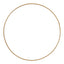 40" Gold Heavy Duty Metal Hoop Wreath, Floral Hoop - Linen Luxes