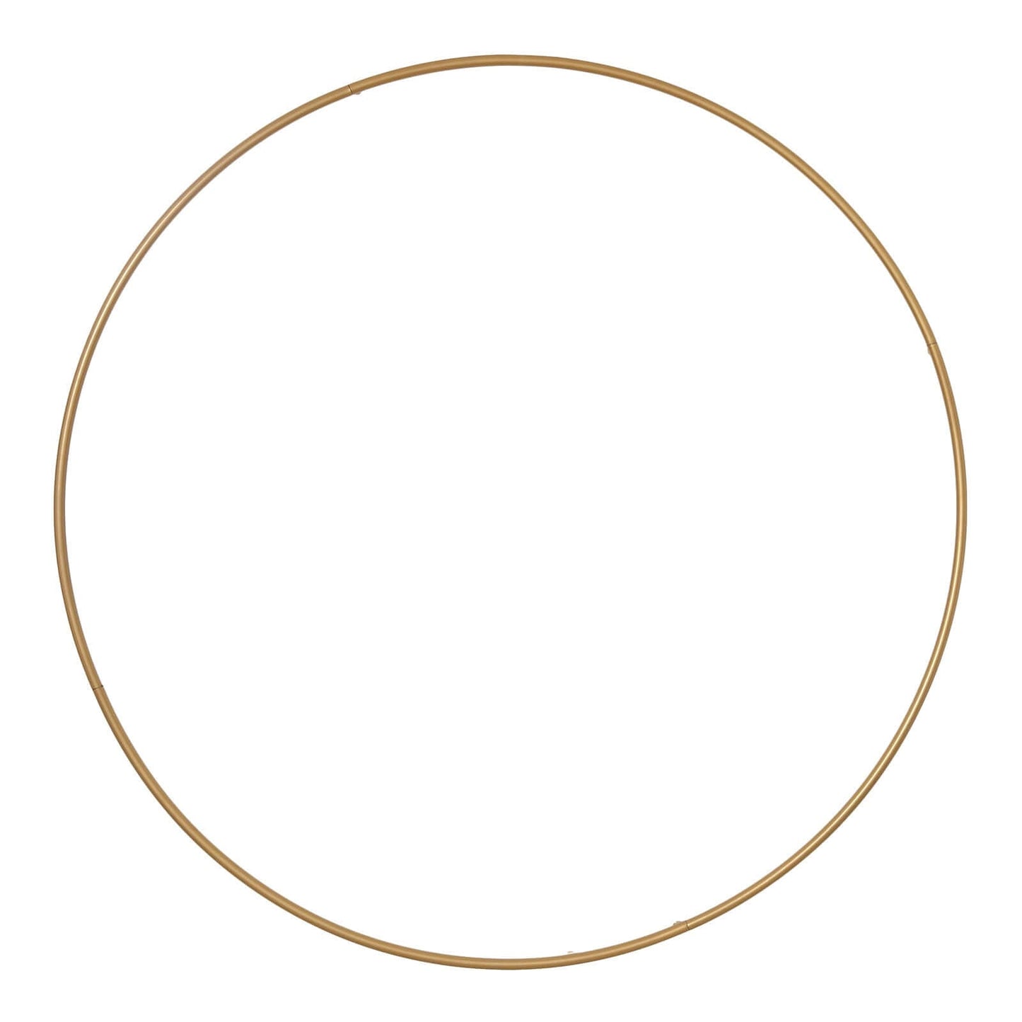 40" Gold Heavy Duty Metal Hoop Wreath, Floral Hoop - Linen Luxes