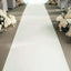 40"x100ft Ivory PVC Aisle Runner - Linen Luxes