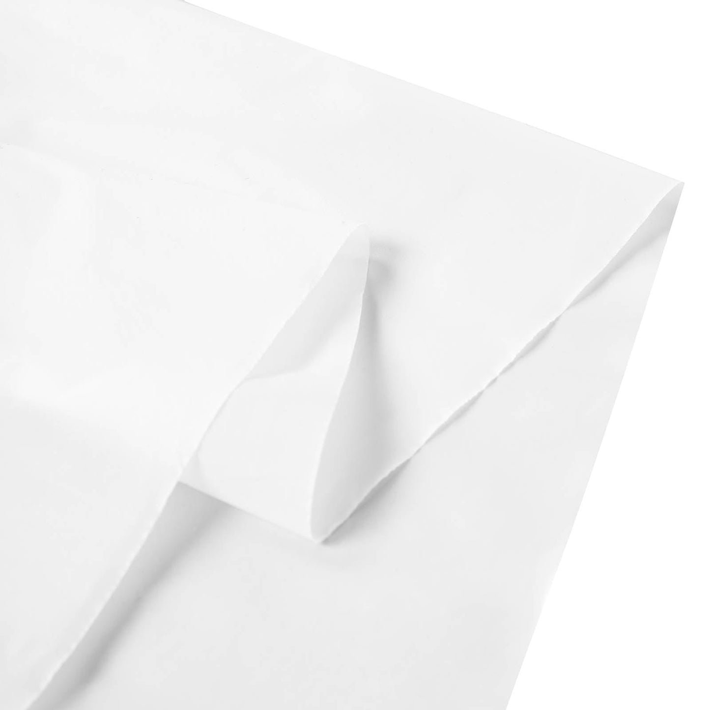 40"x100ft White PVC Aisle Runner - Linen Luxes