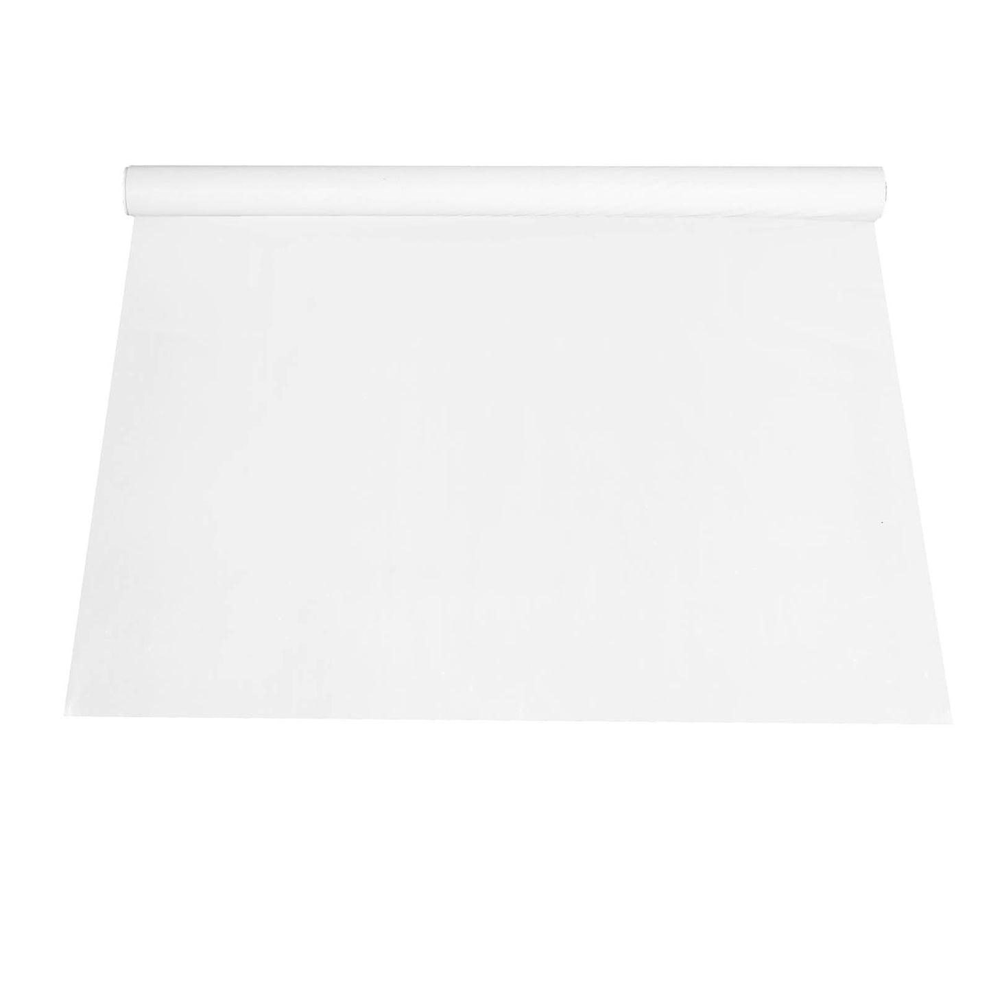 40"x100ft White PVC Aisle Runner - Linen Luxes