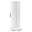 Acrylic Flower Pedestal Vase Pillar Stand with Crystal Beads Clear - Durable Wedding Floor Centerpiece for Large Displays 48"