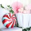 5 Pack 13" Candy Striped Swirl Print Mylar Foil Helium Air Balloons - Linen Luxes