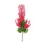 5 Pack 44" Silk Hanging Wisteria Flower Garland Vines in Fuchsia, 3 Strands in 1 Bush - Linen Luxes