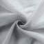5 Pack Chiffon Chair Sashes SIlver - Soft & Lightweight Designer Chair Bows 22"x78" - Linen Luxes