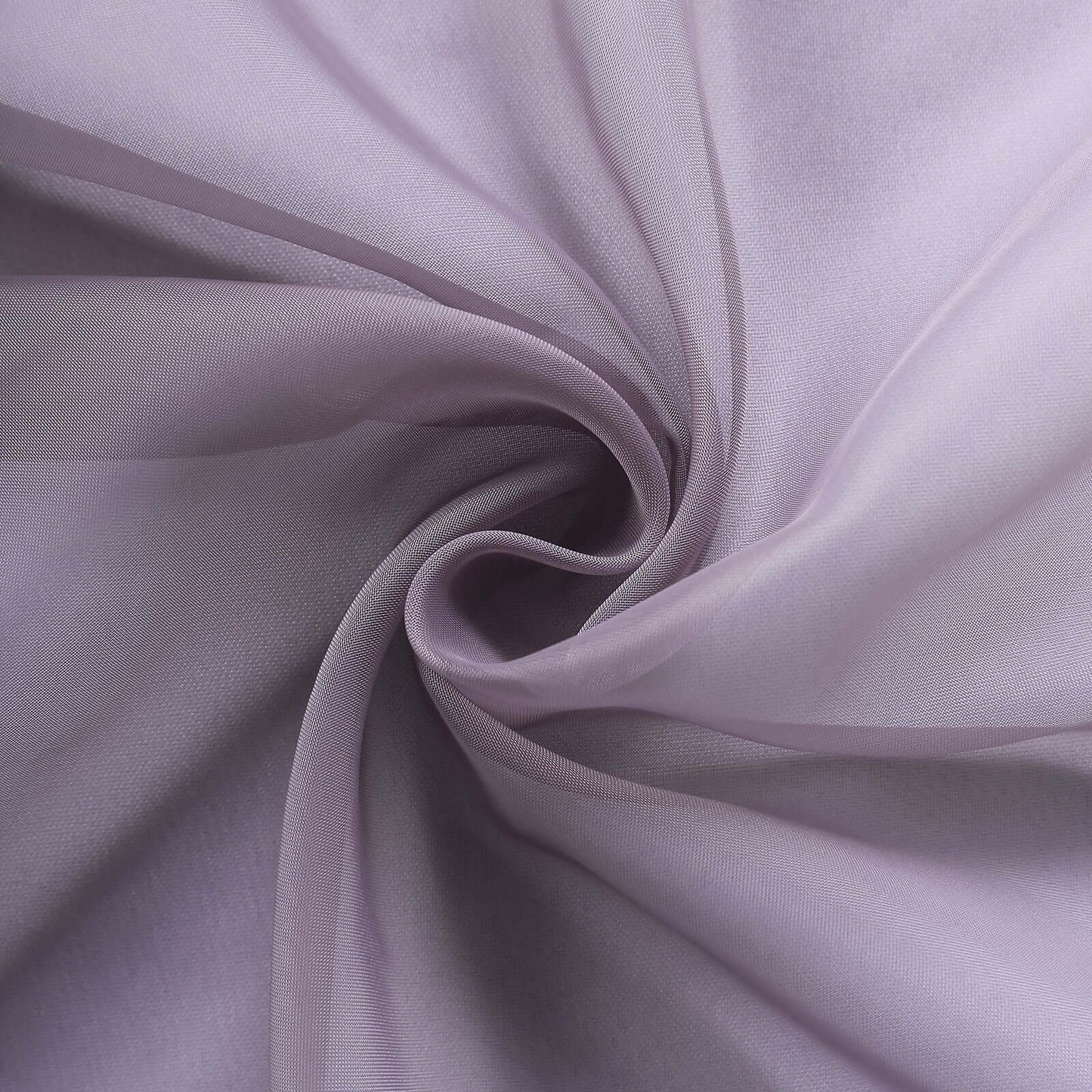 5 Pack Chiffon Chair Sashes Violet Amethyst - Soft & Lightweight Designer Chair Bows 22"x78" - Linen Luxes
