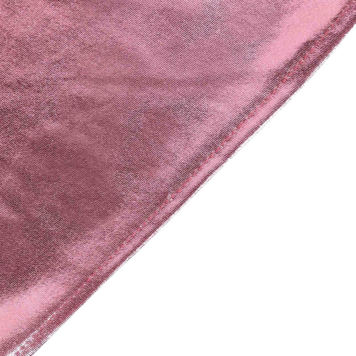 5 Pack Metallic Spandex Chair Sashes Rose Gold - Stretch Fit Chair Bands With Round Diamond Buckles - Linen Luxes