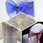 5 Pack Organza Chair Sashes with Satin Leaf Embroidery Chocolate - Reusable Sheer Design 7"x108" - Linen Luxes