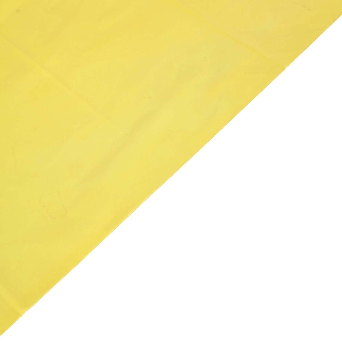 5 - Pack Plastic Table Covers Yellow Rectangle - Reliable PVC Disposable Covers for Gatherings 54"x108" - Linen Luxes
