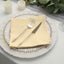 5 Pack Polyester 17"x17" Napkins Beige - Durable & Wrinkle Resistant Dinner Napkins - Linen Luxes