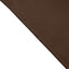 5 Pack Polyester 17"x17" Napkins Chocolate - Durable & Wrinkle Resistant Dinner Napkins - Linen Luxes