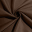 5 Pack Polyester 17"x17" Napkins Chocolate - Durable & Wrinkle Resistant Dinner Napkins - Linen Luxes