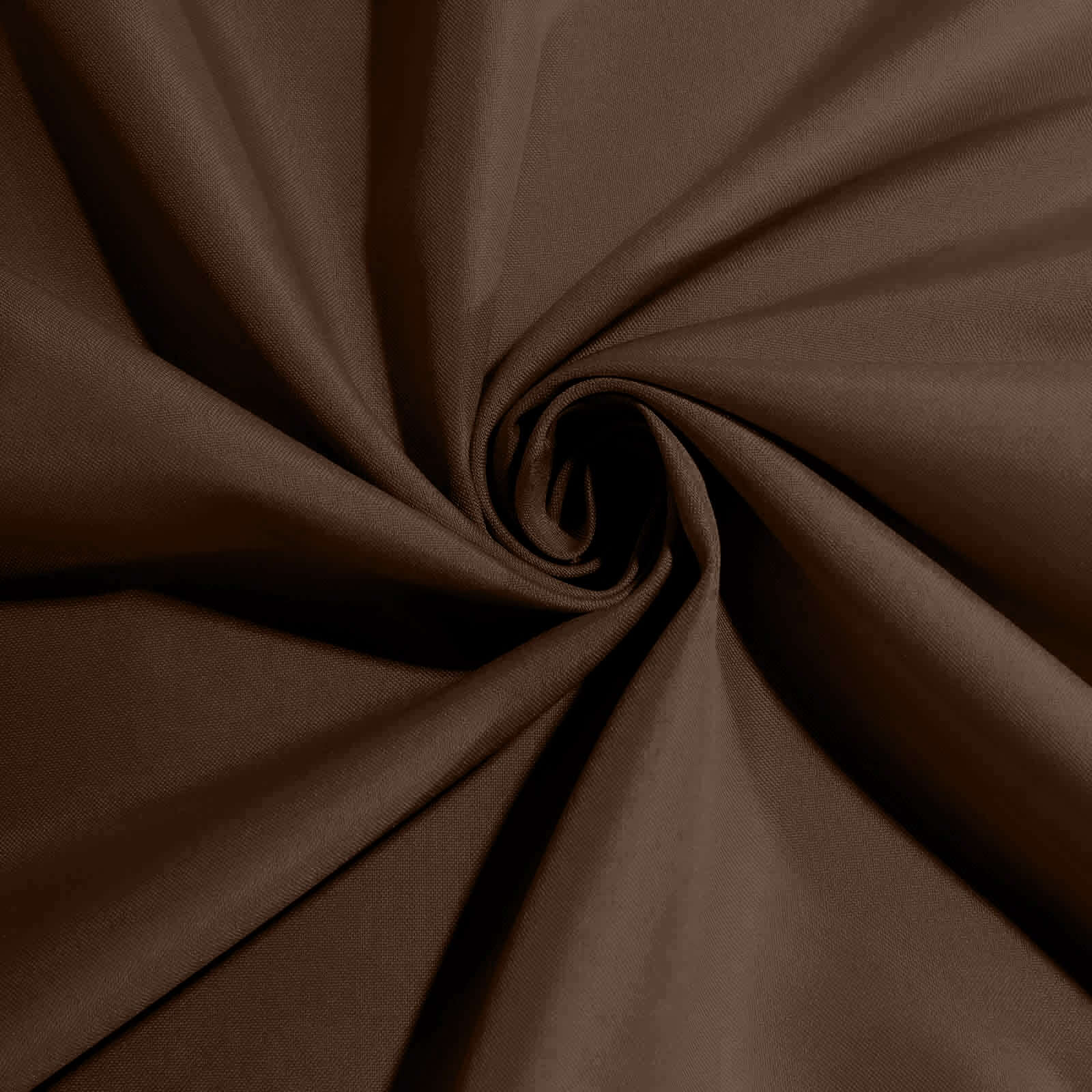 5 Pack Polyester 17"x17" Napkins Chocolate - Durable & Wrinkle Resistant Dinner Napkins - Linen Luxes