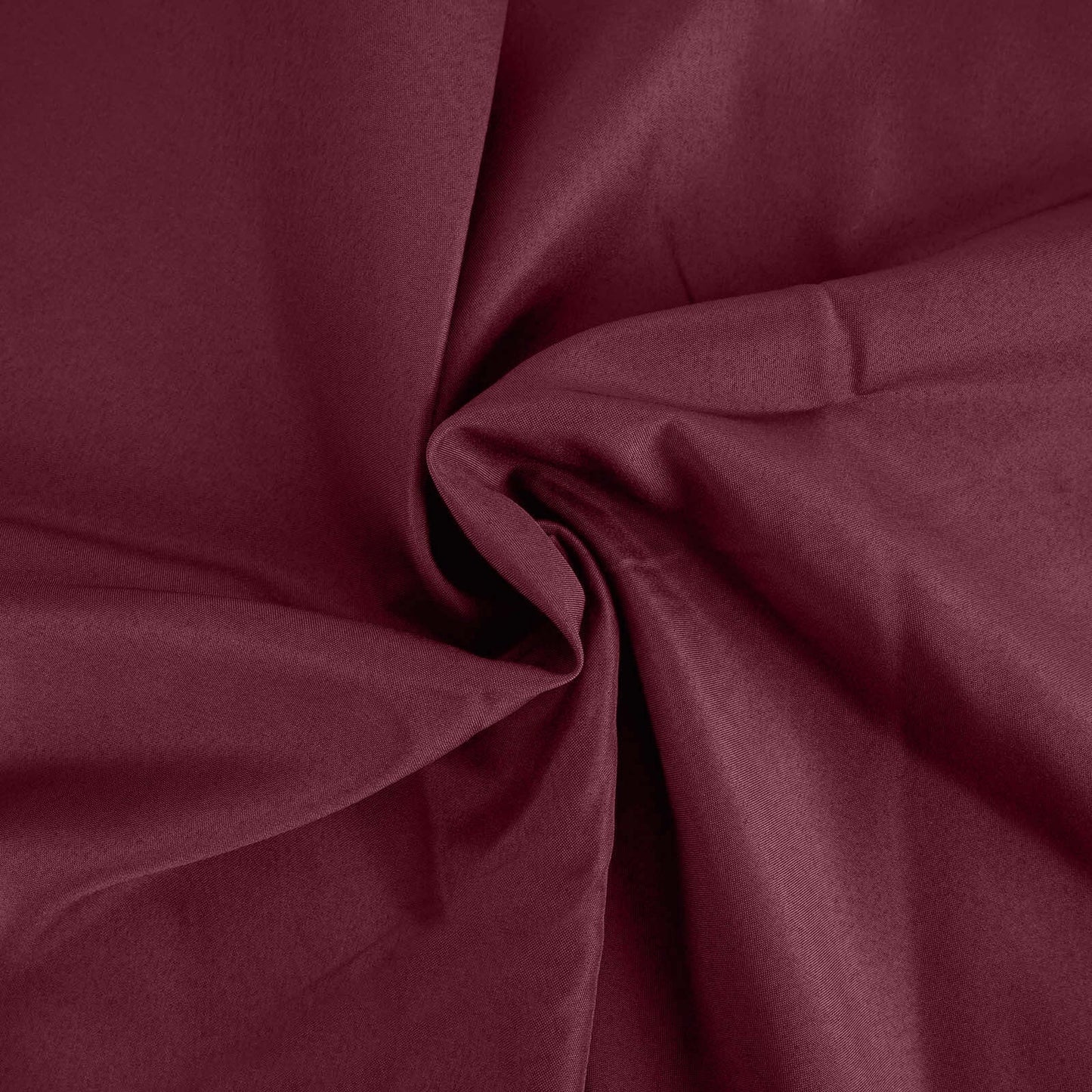 5 Pack Polyester 20"x20" Napkins Burgundy - Wrinkle Resistant & Easy Care Cloth Napkins - Linen Luxes