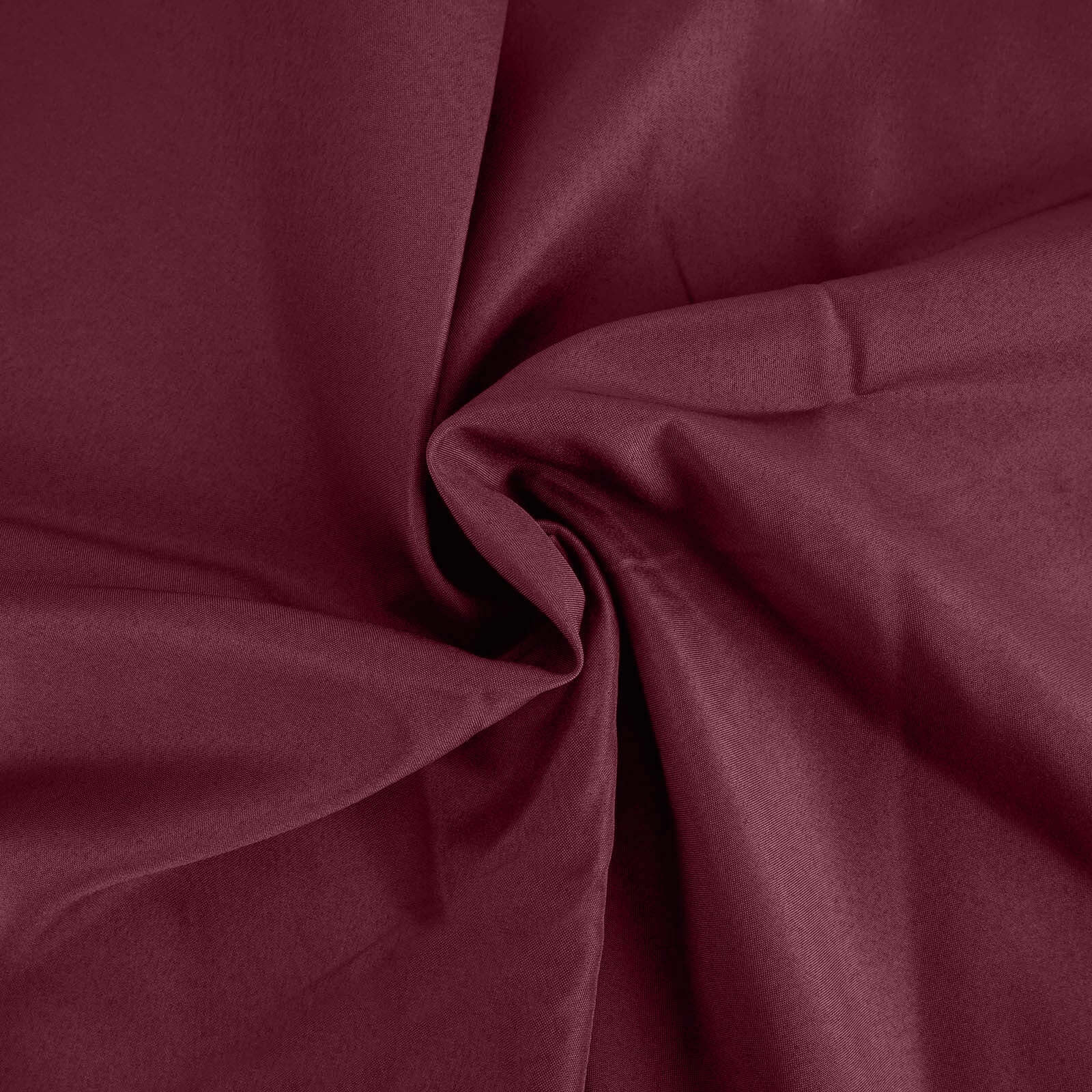 5 Pack Polyester 20"x20" Napkins Burgundy - Wrinkle Resistant & Easy Care Cloth Napkins - Linen Luxes