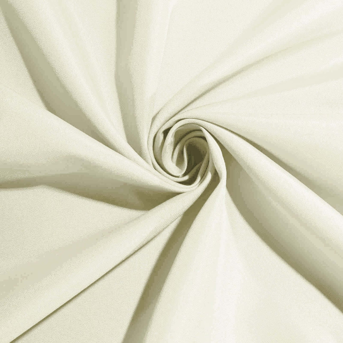 5 Pack Polyester 20"x20" Napkins Ivory - Wrinkle Resistant & Easy Care Cloth Napkins - Linen Luxes