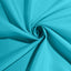 5 Pack Polyester 20"x20" Napkins Turquoise - Wrinkle Resistant & Easy Care Cloth Napkins - Linen Luxes