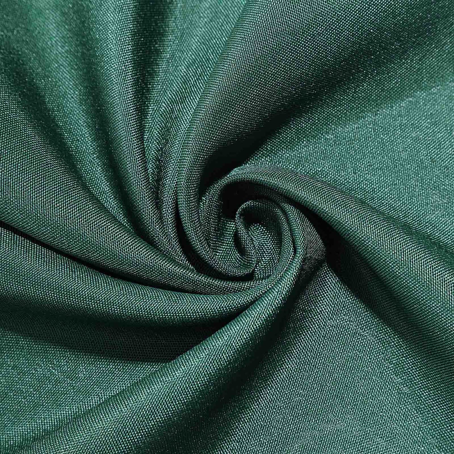 5 Pack Polyester Chair Sashes Hunter Emerald Green 6"x108" - Linen Luxes