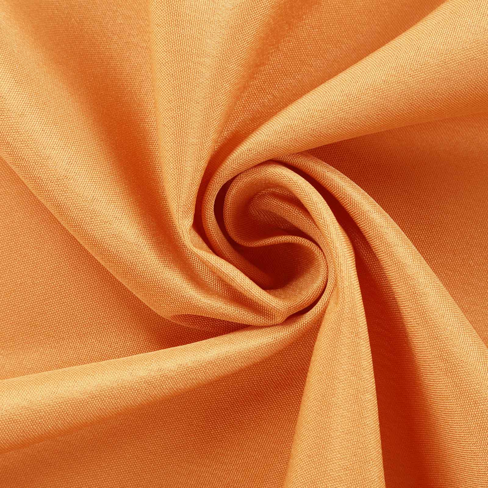 5 Pack Polyester Chair Sashes Orange 6"x108" - Linen Luxes