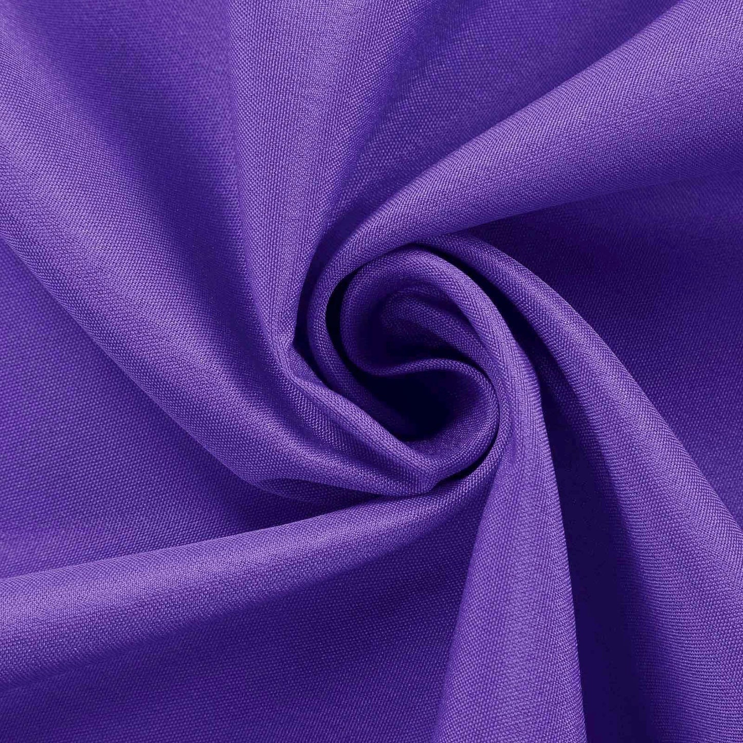 5 Pack Polyester Chair Sashes Purple 6"x108" - Linen Luxes
