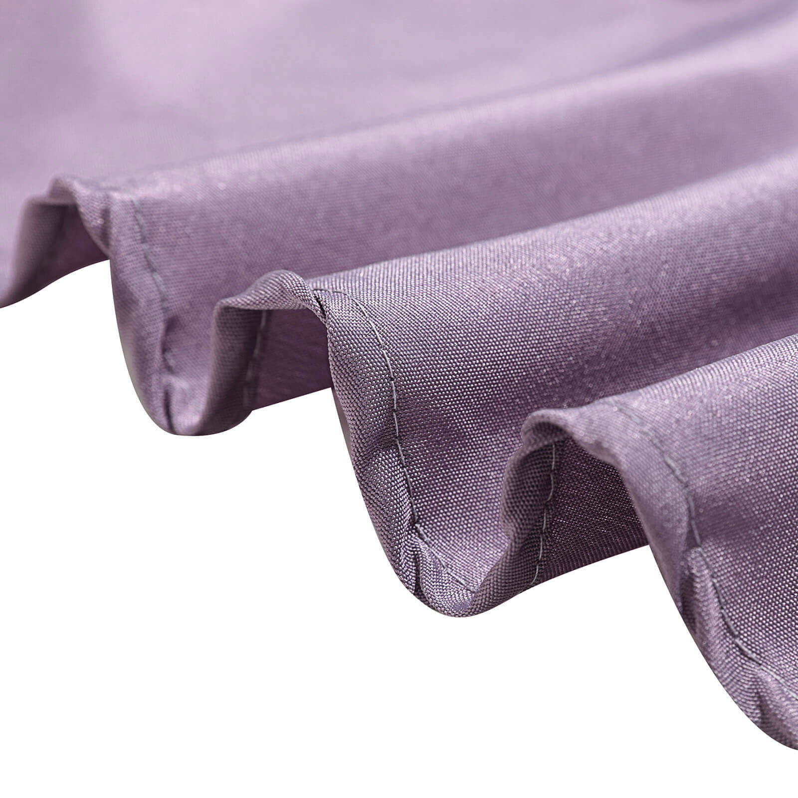 5 Pack Polyester Chair Sashes Violet Amethyst 6"x108" - Linen Luxes