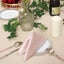 5 Pack Premium Velvet 20"x20" Napkins Blush - Soft Sheen Finish Cloth Napkins - Linen Luxes
