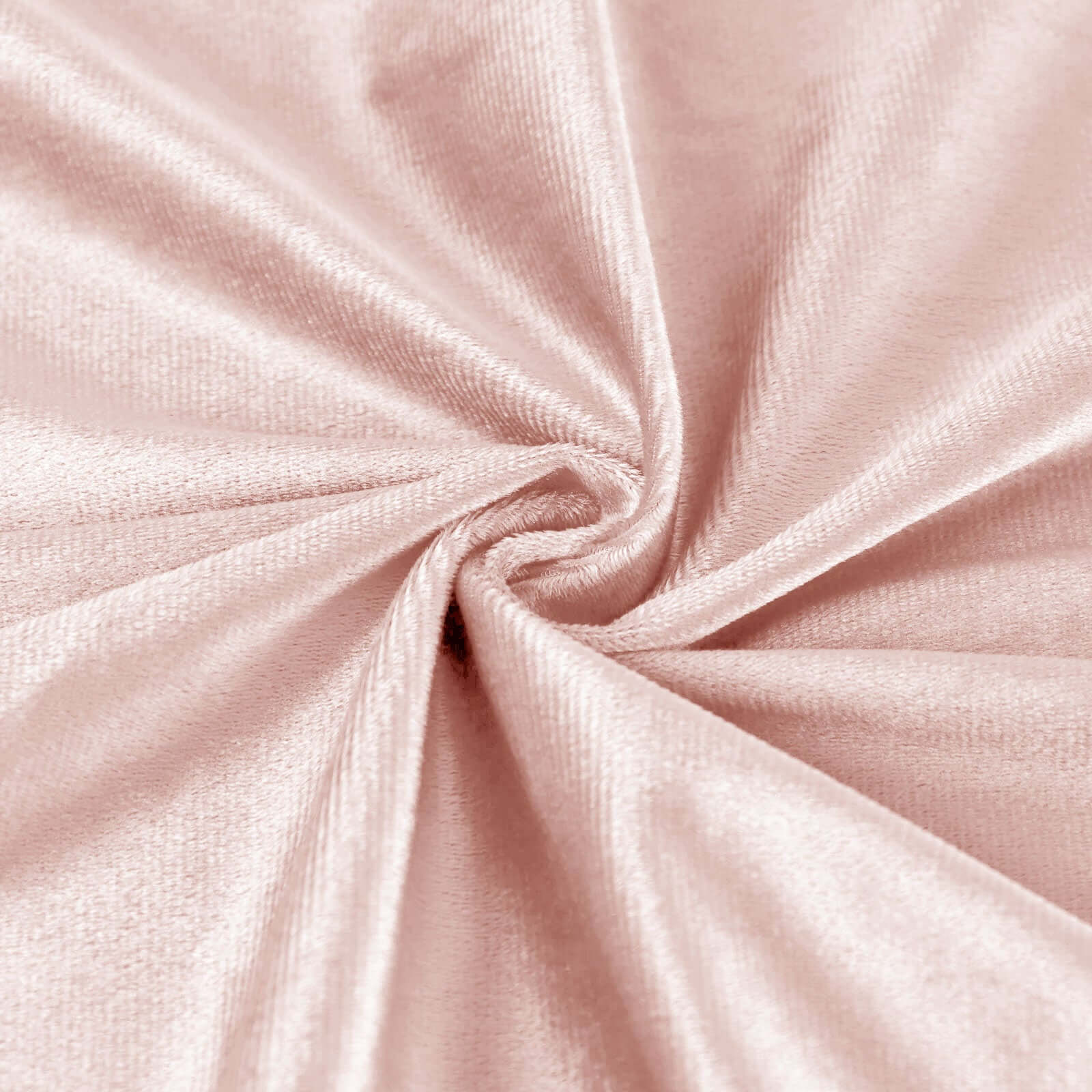5 Pack Premium Velvet 20"x20" Napkins Blush - Soft Sheen Finish Cloth Napkins - Linen Luxes